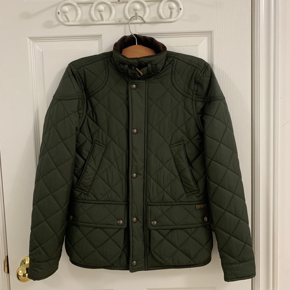 POLO Ralph Lauren Olive green puffer jacket